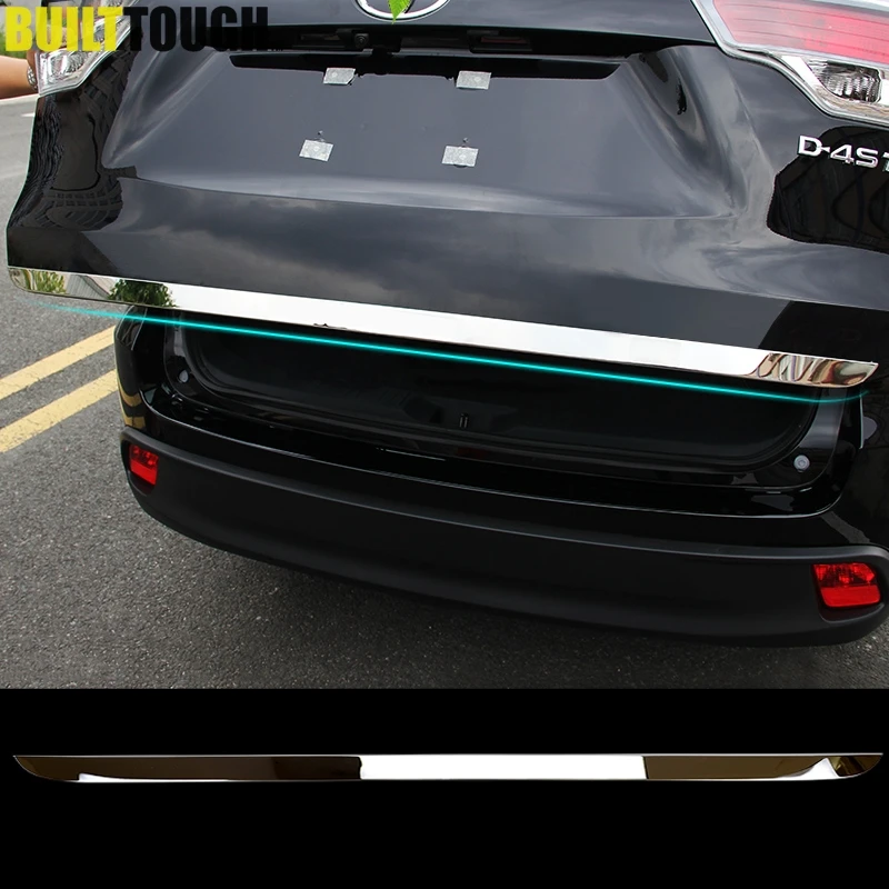 Prix pour Tail Gate Couverture Garniture Pour 2014 2015 2016 2017 Toyota Highlander Kluger Chrome Arrière Tronc Accent Porte Moulage Bande Styling Prix pour Tail Gate Couverture Garniture Pour 2014 2015 2016 2017 Toyota Highlander Kluger Chrome Arrière Tronc Accent Porte Moulage Bande Styling