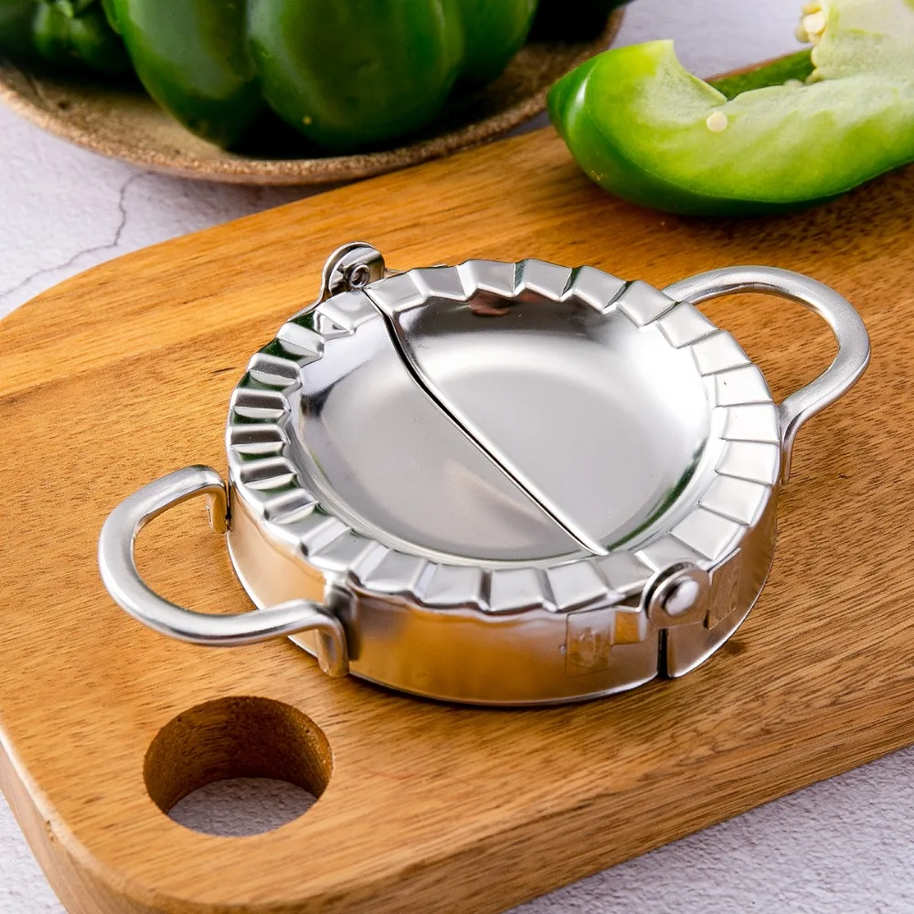 Stainless Steel Dumpling Maker Ravioli Dough Making Mold Fast Maker Press Pastry Kitchen Tools Dumpling Molds