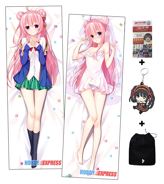 趣味エクスプレスアニメ枕日本のオタク Waifu 抱きボディ枕カバーハッピー砂糖生活 Satou 松坂 H3871a Pillow Case Aliexpress