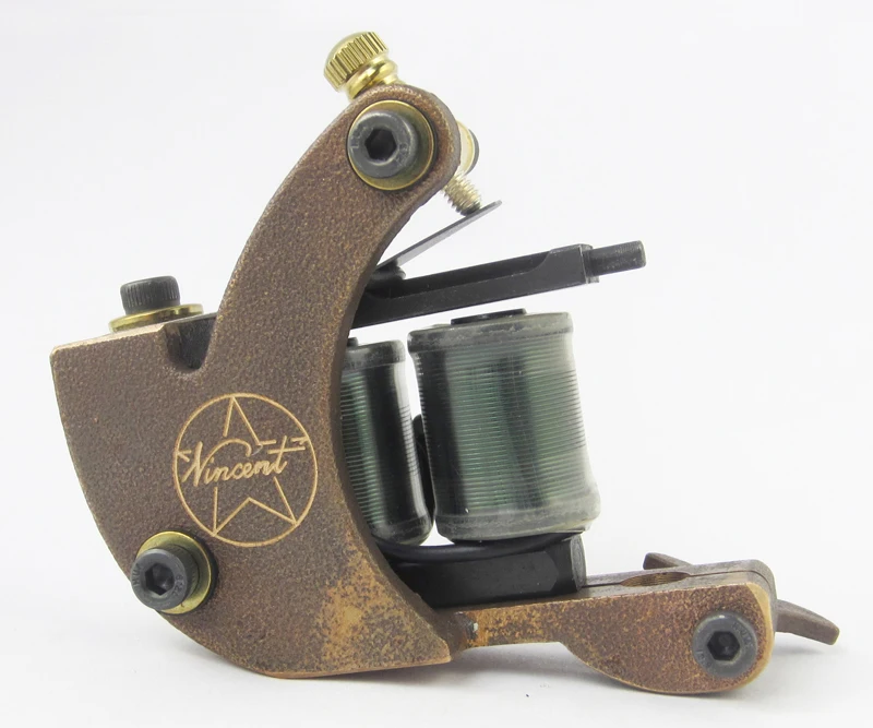 

Origin Vincent Coil Brass Tattoo Machine (Style B)
