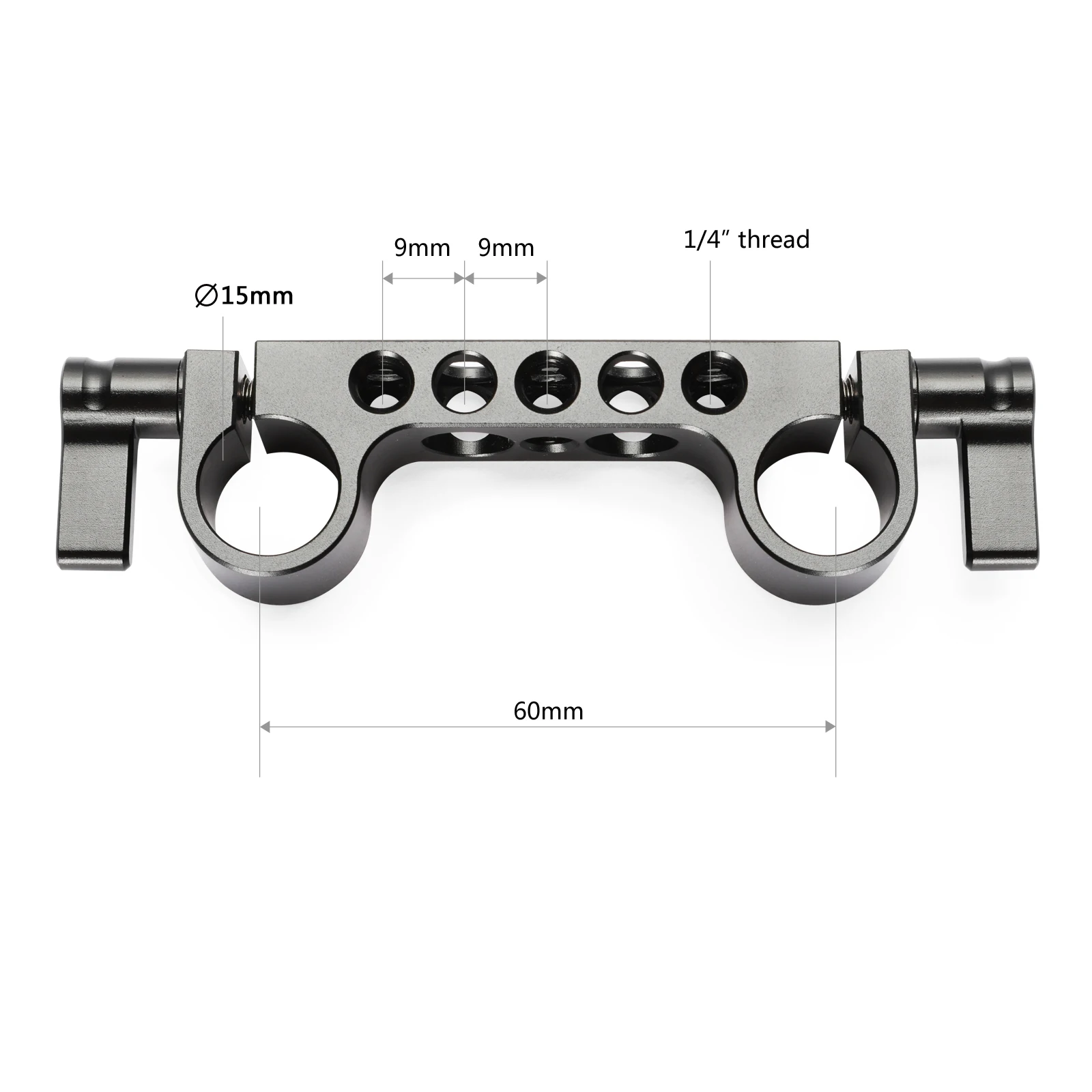 SmallRig 2 шт. легкий двойной 15 мм LWS Род зажим Railblock для Камера Rail Поддержка Системы