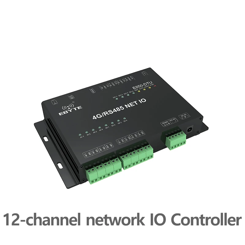 

E850-DTU(4440-4G) Network IO Controller Remote RS485 Relay Module Switch Quantity Analog Input Transceiver