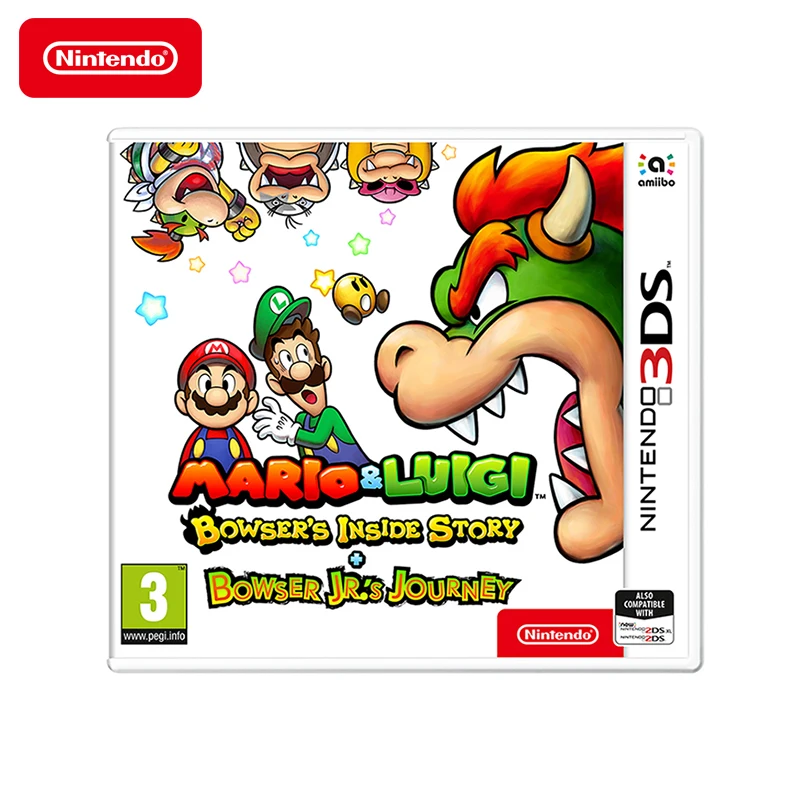 Игра для Nintendo 3DS Mario & Luigi: Bowser’s Inside Story + Bowser Jr.’s Journey|Игры консолей| |
