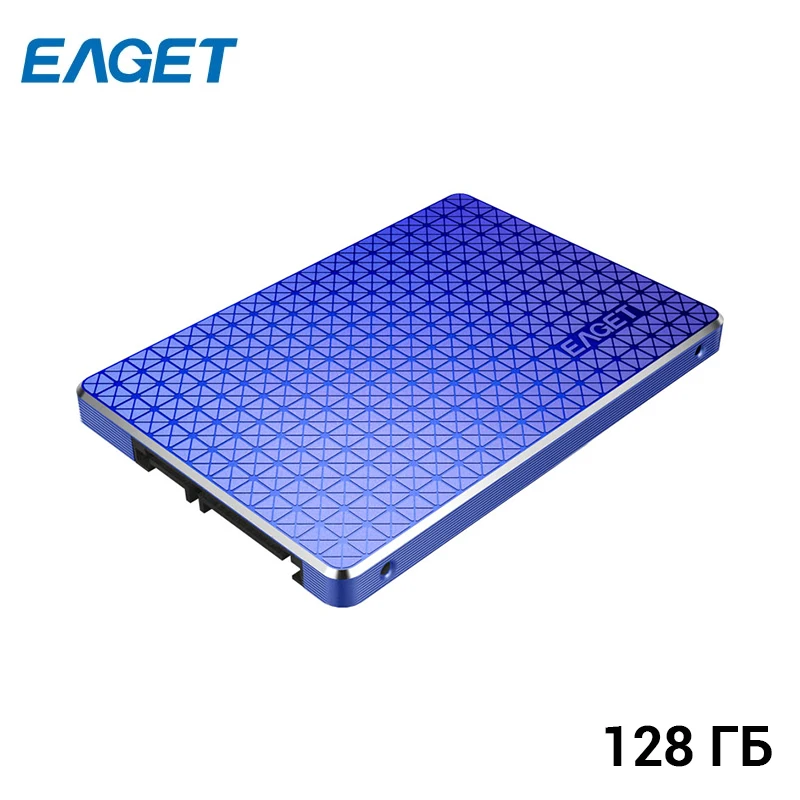Внутренний твердотельный накопитель EAGET SSD 128 ГБ 2 5&quot SATA3 | Компьютеры и офис