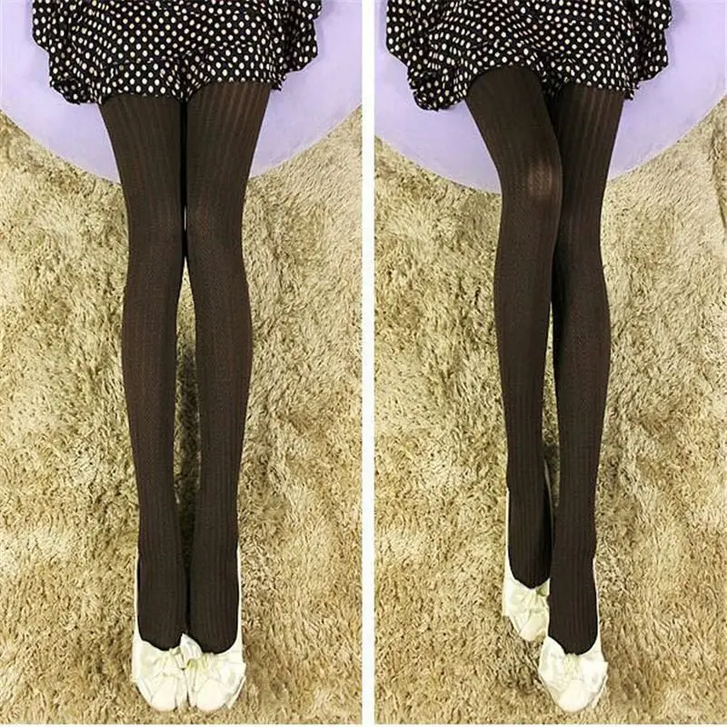 Buy Women Sexy Slim Tights Stocking Warm Knitted
