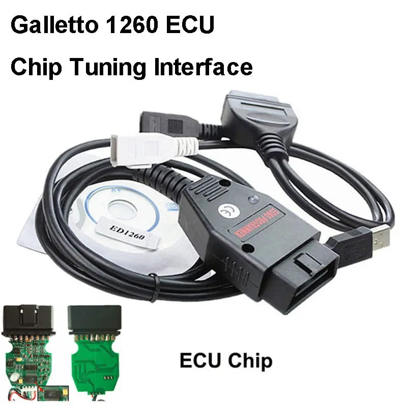 

Vehemo 1260 ECU Chip Tuning Interface OBD2 EOBD ECU Auto Chip Tuning Remap Flasher Programmer Scan Tool Car Diagnostic Cable