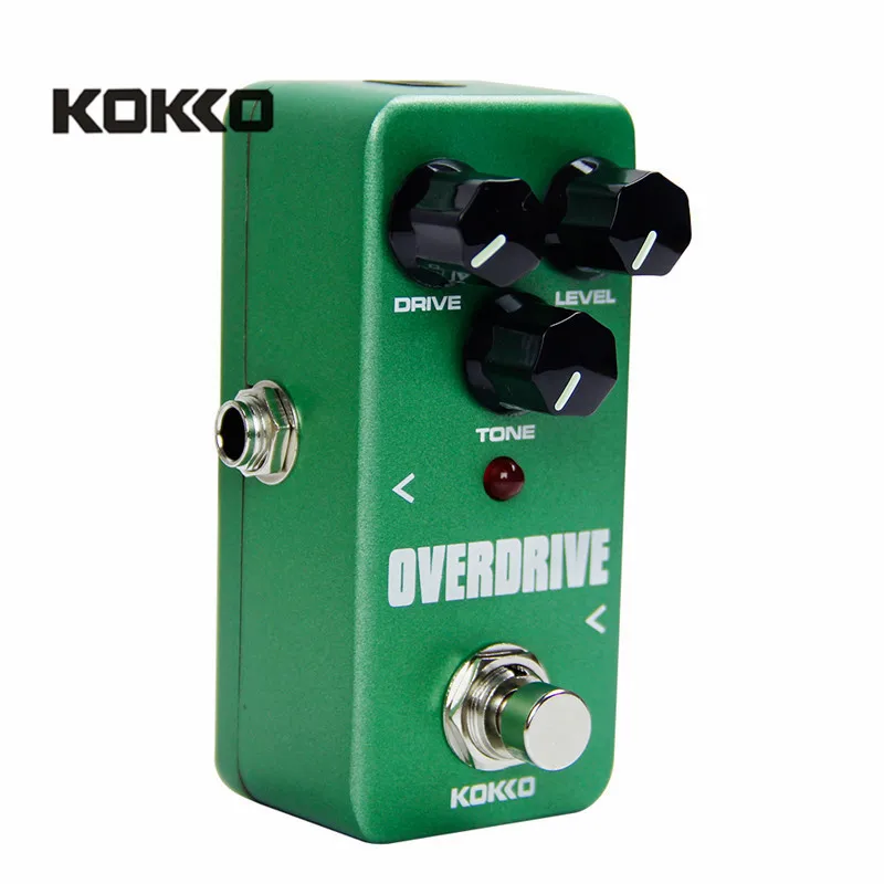 KOKKO FOD3 Mini Overdrive Guitarra педаль портативная эффектов для электрогитары музыкального