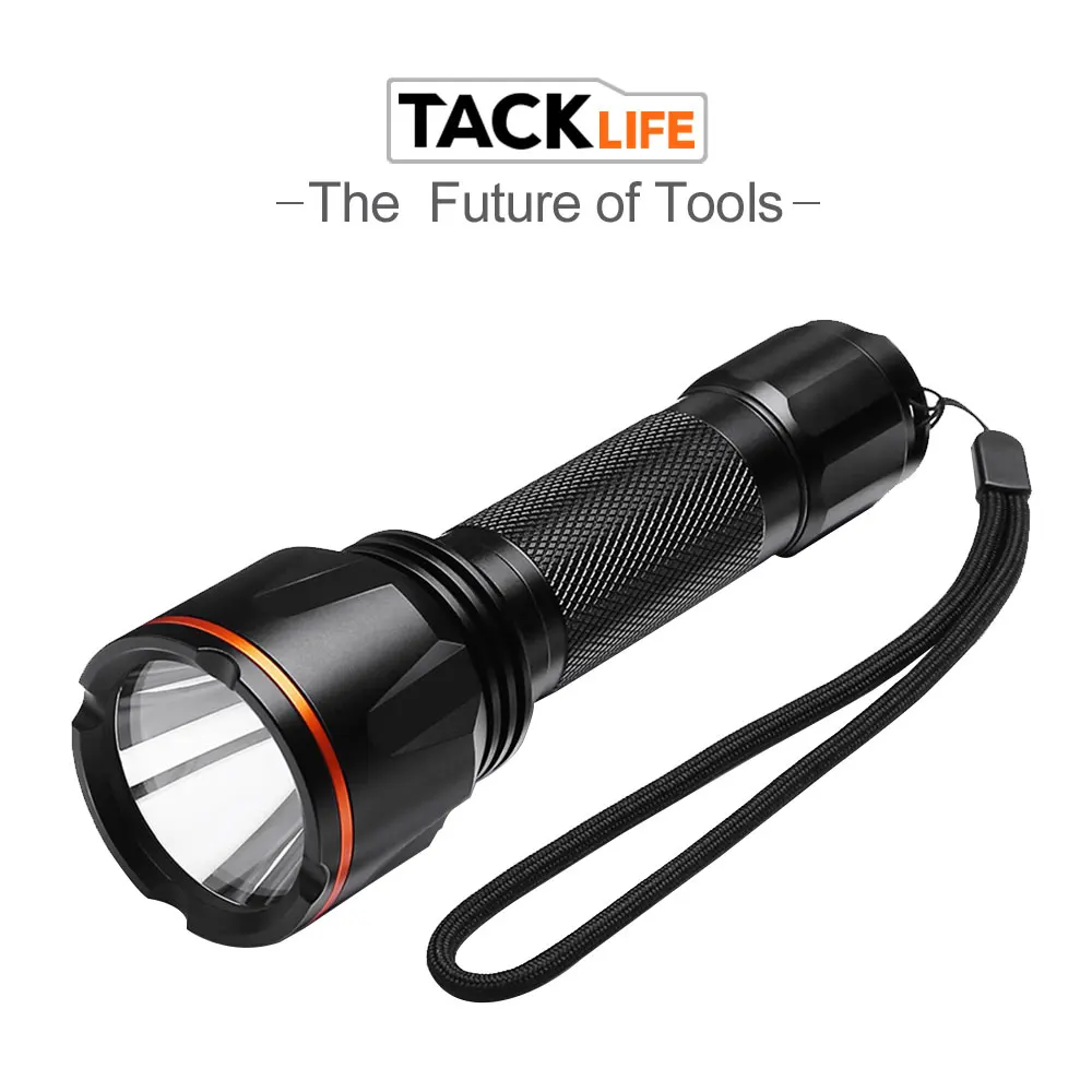 

Tacklife LFL3A LED Flashlight Rechargeable Ultra Bright Handheld Flashligh 6 Modes IP 68 Waterproof Camping Hiking fishing SOS