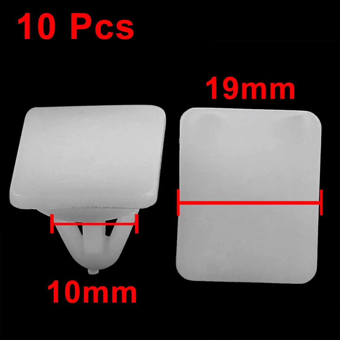Aliexpress.com : Buy X Autohaux 10 Pcs White Plastic ...
