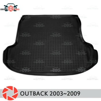 

Trunk mat for Subaru Outback 2003~2009 trunk floor rugs non slip polyurethane dirt protection interior trunk car styling