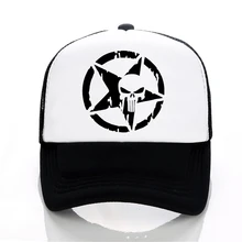 Punisher Baseball caps summer Men and women trucker cap Casual outdoor Mesh cap hip hop snapback hats Frank Castle hat Punisher Baseball caps summer Men and women trucker cap Casual outdoor Mesh cap hip hop snapback hats Frank Castle hat