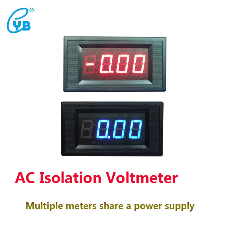 

YB5135AI AC Isolated Voltmeter Three and A Half Voltage Meters LED Digital Display Voltmeter AC Voltage Meter Tester ICL 7107