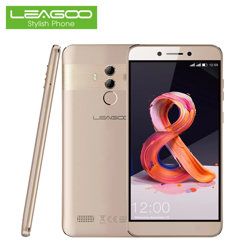 LEAGOO T8s смартфон 4G 5,5 "FHD Android 8,1 отпечатков пальцев Face ID мобильного телефона 4G B Оперативная память + 32 ГБ Встроенная память mt6750t восемь ядер 13MP