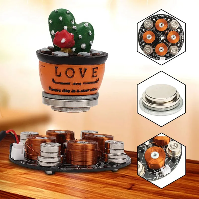 DY003 Magnetic Levitation Module DIY Maglev Floating Furnishing Articles Kit Set DIY Craft Supplies