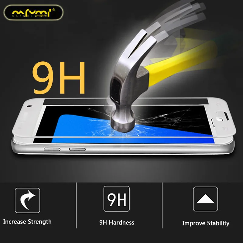 

Protective Tempered Glass Screen Protector Toughened Glass for Samsung S7 Full Curved Screen Protection Guard Film Protection
