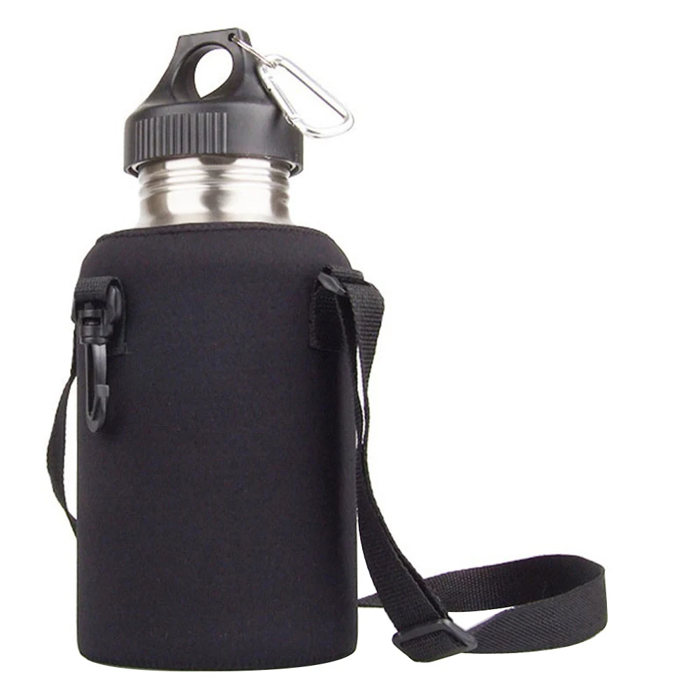 2L/2000ml Travel Stainless Steel Tea Water Bottle Carrier Insulated Bag