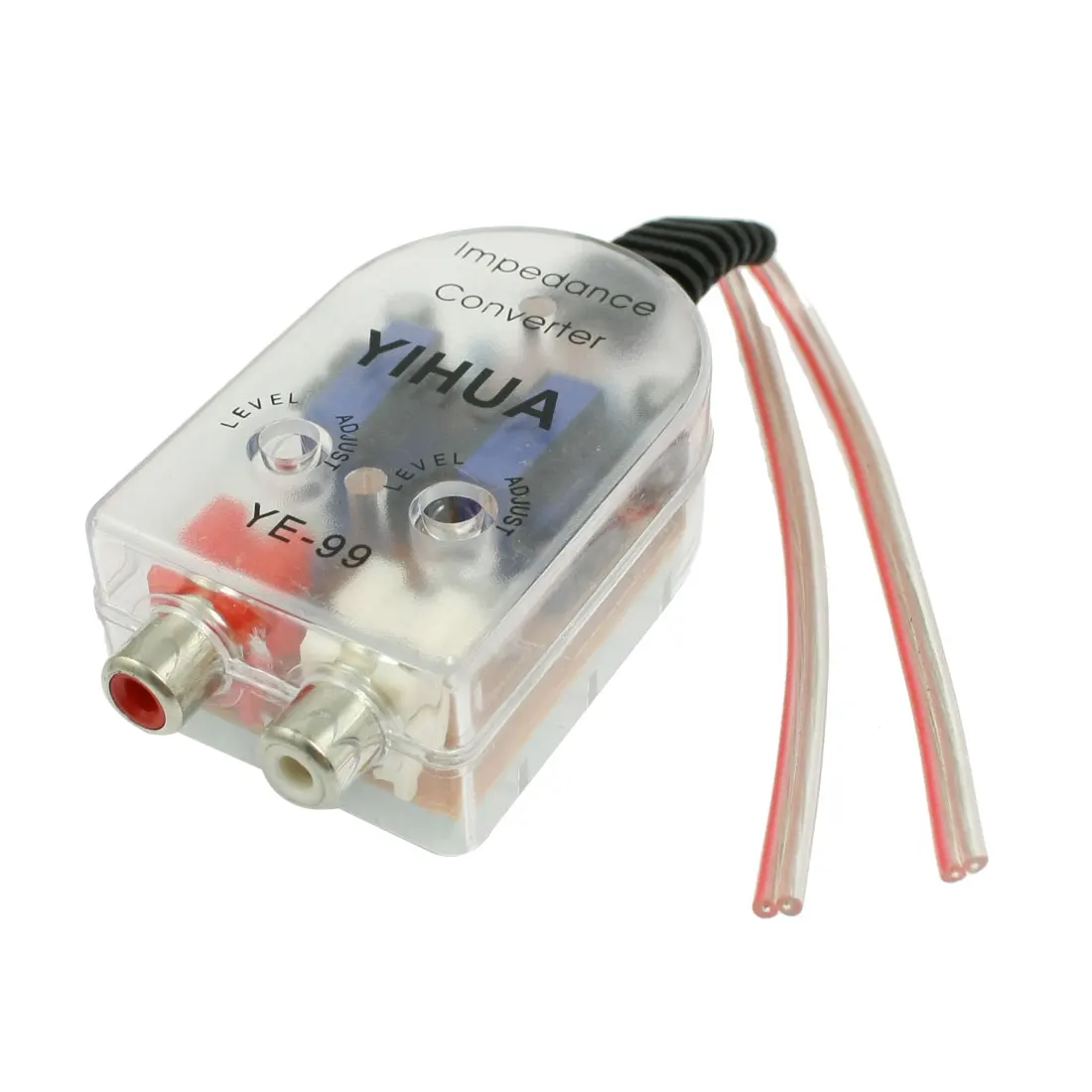 UXCELL Adjustable Level Speaker To Rca Line High To Low Car Impedance