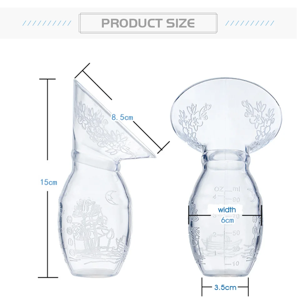 Ручной молокоотсос Аксессуары для молокоотсосов силиконовый материнского молока держатель для груди подачи бутылки послеродовой помпа для Кормления бутылки аксессуары
