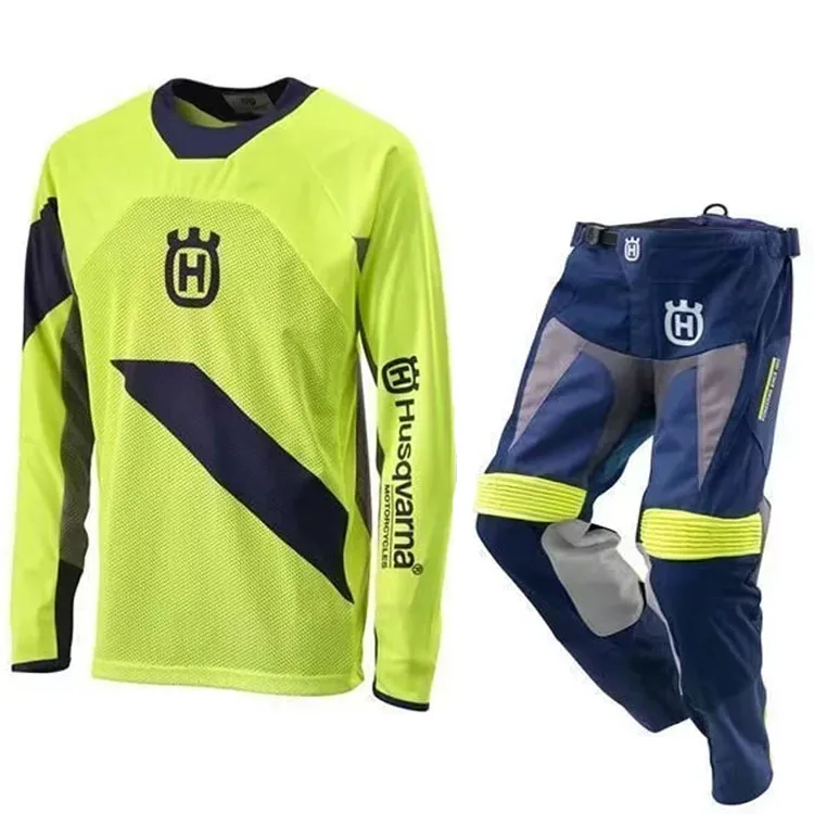 Husqvarna мотоцикл горный велосипед bmx Гонки костюм брюки MX картинг защиты Открытый
