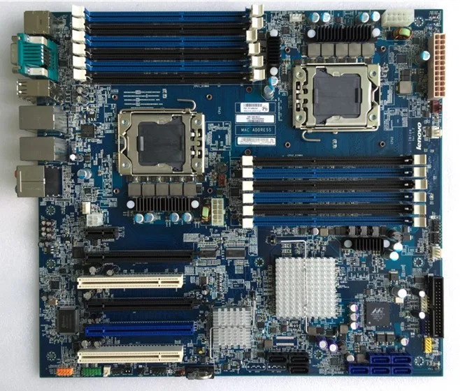 

Used Original for ThinkStation D20 Dual Back LAG 1366 X58 71Y8826 Workstation Board