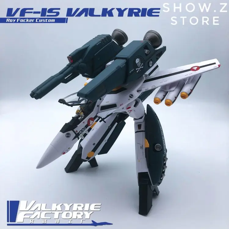 [Show. Z Store] Valkyrie Factory VF 1/60 1S VF1S Macross Roy Fokker специальная версия полностью окрашенная