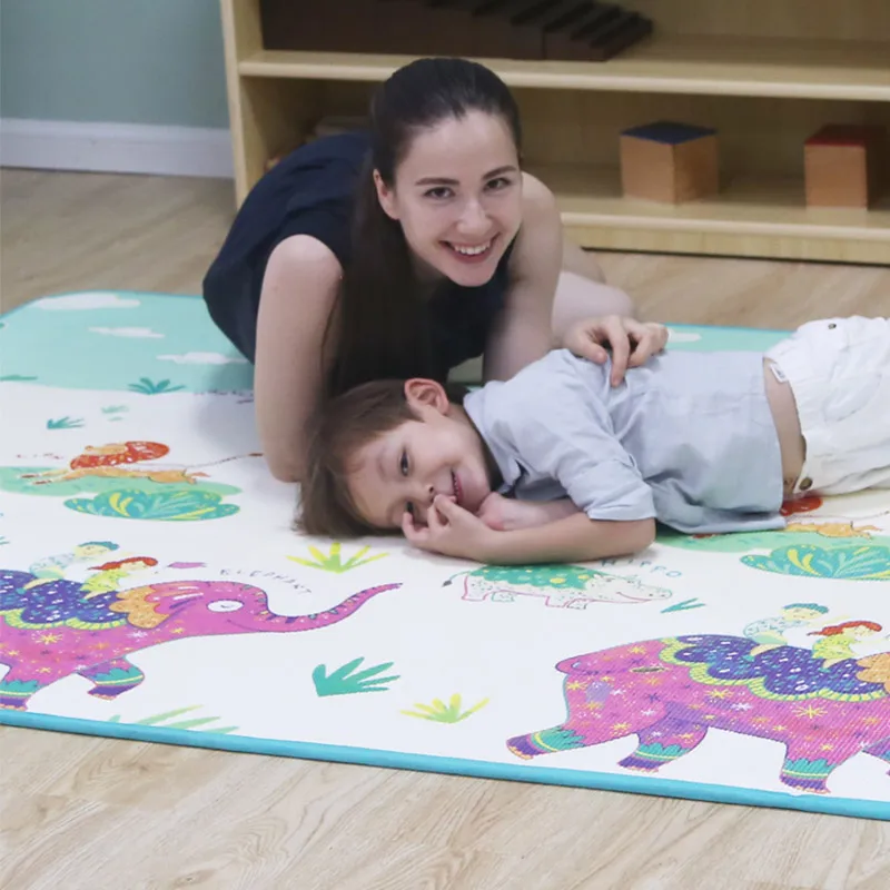 US $108.00 Baby play floor playing infant XPE foam cartoon thickened 20015018cm game rug toddler activity crawling mat on sale mat002