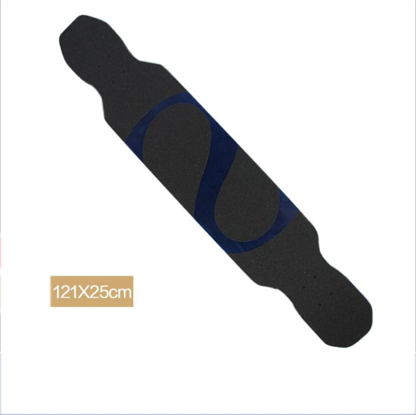 شحن مجاني 1 pc 121x25 cm سميكة لوح التزلج Longboard Griptape سطح الصنفرة شريط لحام ملصق طويل مجلس الرمال ورقة شريط لحام