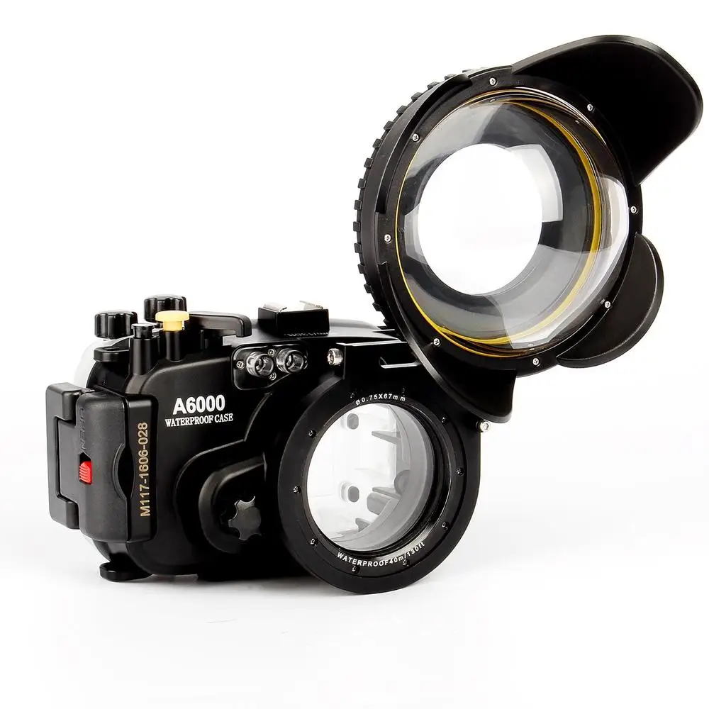 Водонепроницаемый чехол для подводной Камеры Sony A6000 с объективом 16 50 мм сумки +