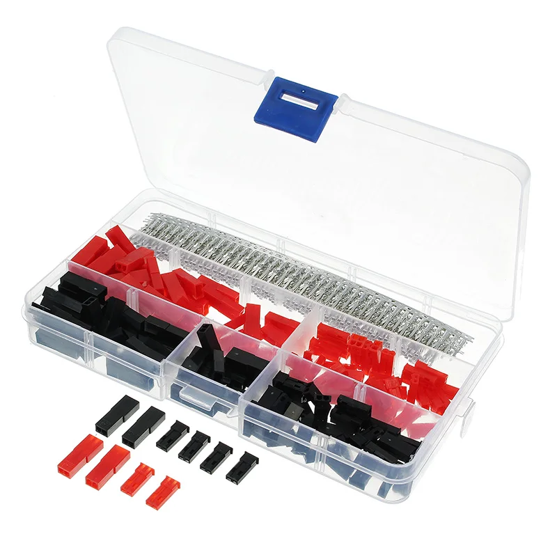 

Excellway TC10 300Pcs 2.54mm Connector Housing Male/Female Pin Connector