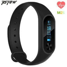 Rsfow Bluetooth Smart Браслет M2S OLED дисплей монитор сердечного ритма SmartBand здоровья фитнес-трекер Браслет для iOS и Android