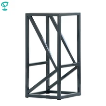 Barneo N-305 высокий барный табурет серый металлический стул с деревянным сидением стул для кафе стул дизайнерский стул для улицы табурет для бара стул возможен цвет по RAL заказчика по России