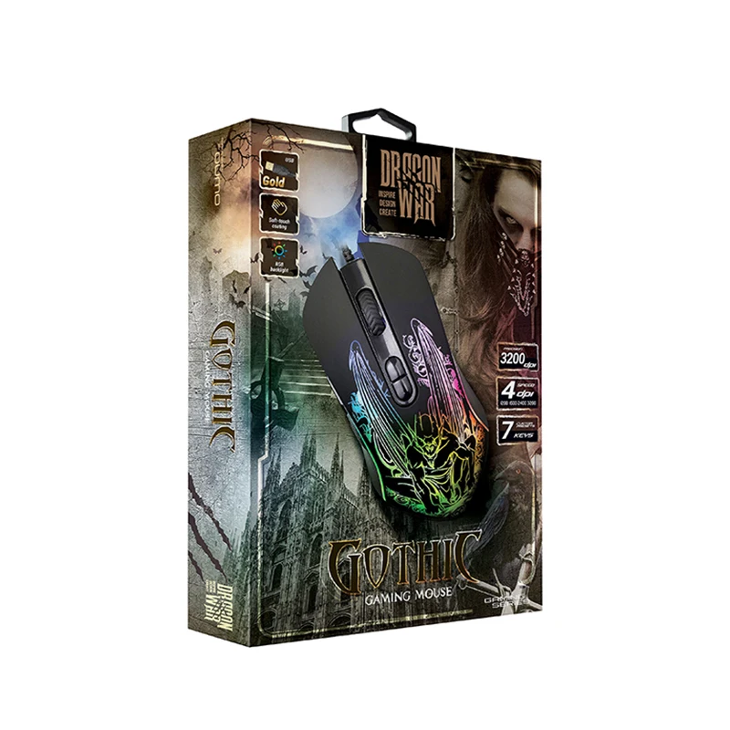 Мышь игровая Qumo Gothic M51|Мыши| |