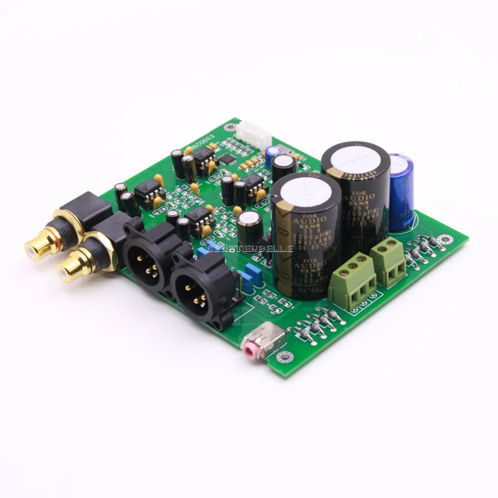 New ES9028Q2M I2S Input Decoders ES9028Q2M DAC Balance XLR Output Finished Board