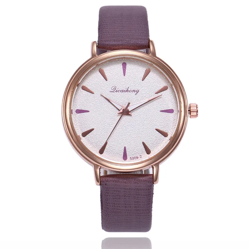 NEW Women's watches brand luxury fashion ladies watch Leather Band Analog Quartz Round Wrist Watch clock relogio feminino Y31 (11)