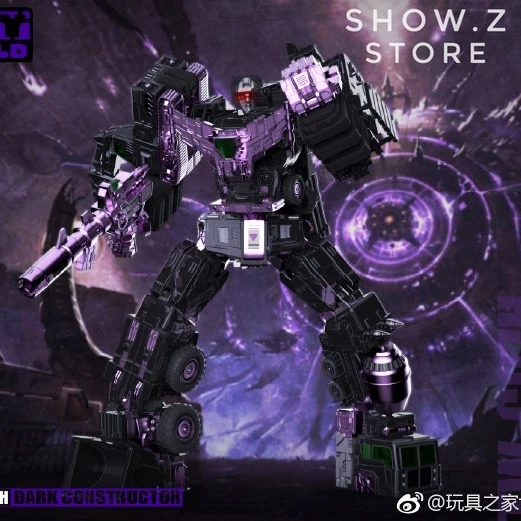 [Show.Z Store] Toyworld TW TWC07H черная версия набор из 6 фигурок трансформаций конструктор Dark