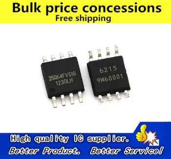 

Free Shipping 100pcs/lots W25Q64FVSIG W25Q64 25Q64FVSIG SOP-8 New original IC