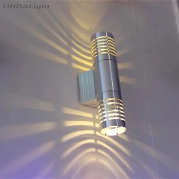 

hotel wall lamp 6W(2*3W) led wall lamp aluminium for Hall Bedroom corridor lamp restroom reading lamp