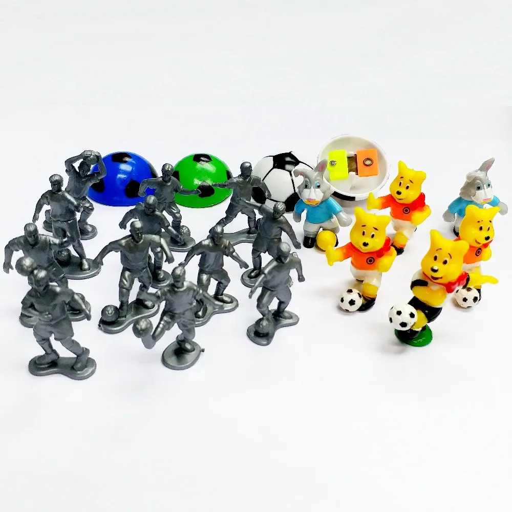 

400 pcs Mini Plastic Football Socceer Figure Boy Kids Gift toys Novelty Prize Pinata Bag Filler Loot Gag Birthday Party Favours