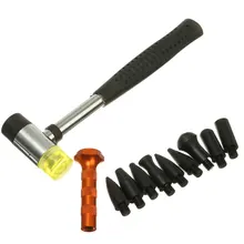 Daniu новые резиновые Молотки Paintless Дент Ремонт Removal град Knock Подпушка посвященный PDR Инструменты с 9 глав