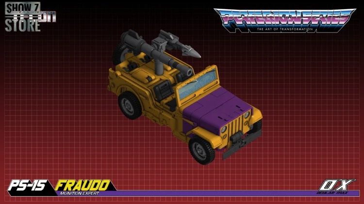 [Show.Z Store] творческий мастер MMC окуляр Max OX PS15 Fraudo Swindle Assaultus Bruticus трансформер