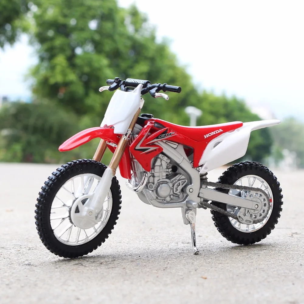 1:18 весы Maisto Honda CRF450R мотоцикл гоночные автомобили мини модели автомобилей офисные