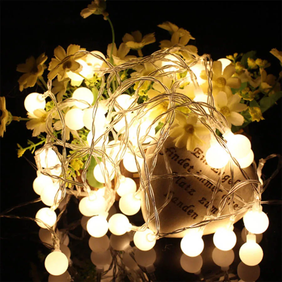 10M 100LEDs Christmas Led String Light DC 12V Star Butterfly Pine Cone Wedding Holiday Decor String Lamps +Remote Power Adapter (35)