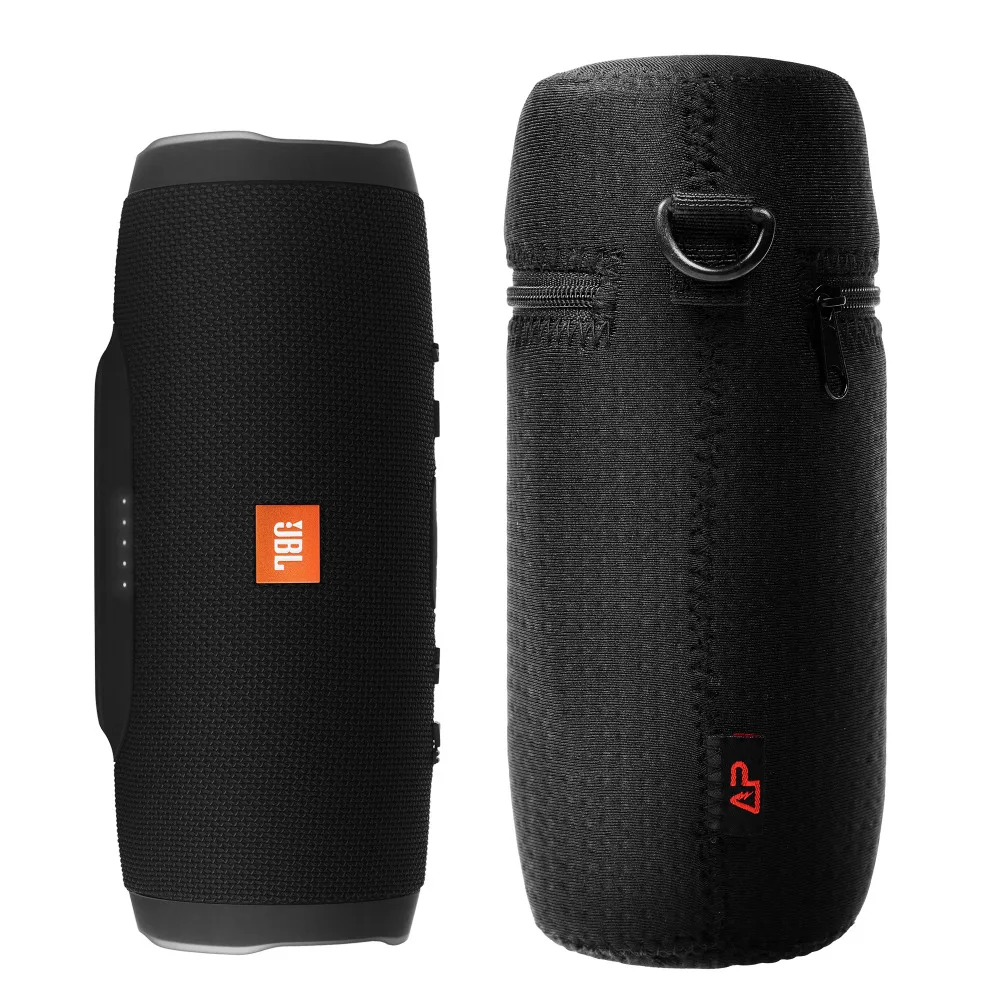 

Lycra Zipper Carrying Case Bag for J BL Speaker JBLCHARGE3BLKAM