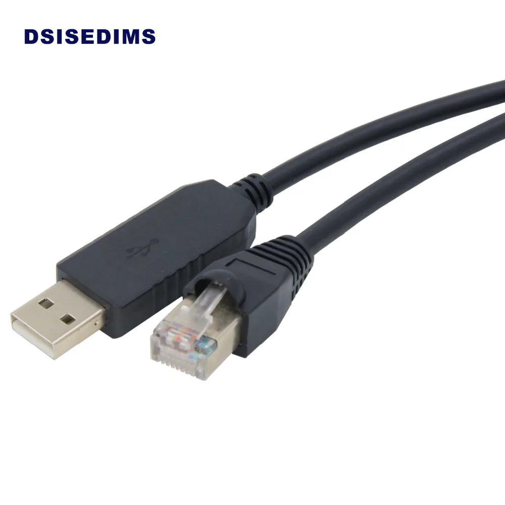 Black USB RJ45 Console Cable-4