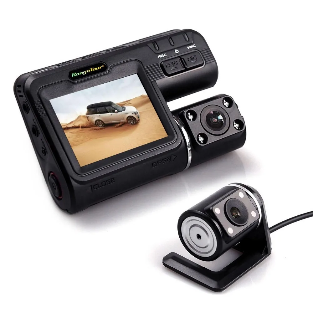 

Dual Camera DVR Full HD 1080P Dual Lens Dash Cam Video Recorder 2 Cameras Night Vision Car DVR Vehicle Camcorder Night Vision