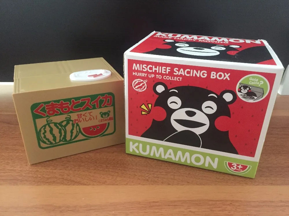 1 х Копилка Doraemon/Minions/Kumamon, подарок на день рождения и Рождество, мультяшная копилка