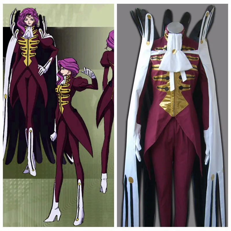 Ainclu Code Geass аниме Cornelia Li Britannia для взрослых, косплей на Хэллоуин костюм на заказ/настроить для взрослых и детей