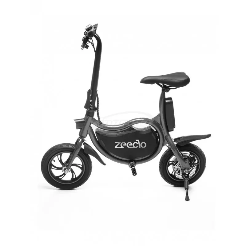 Zeeclo Mini Bicicleta Electrica, Movilidad Urbana, E-Bike, 12 '', негра