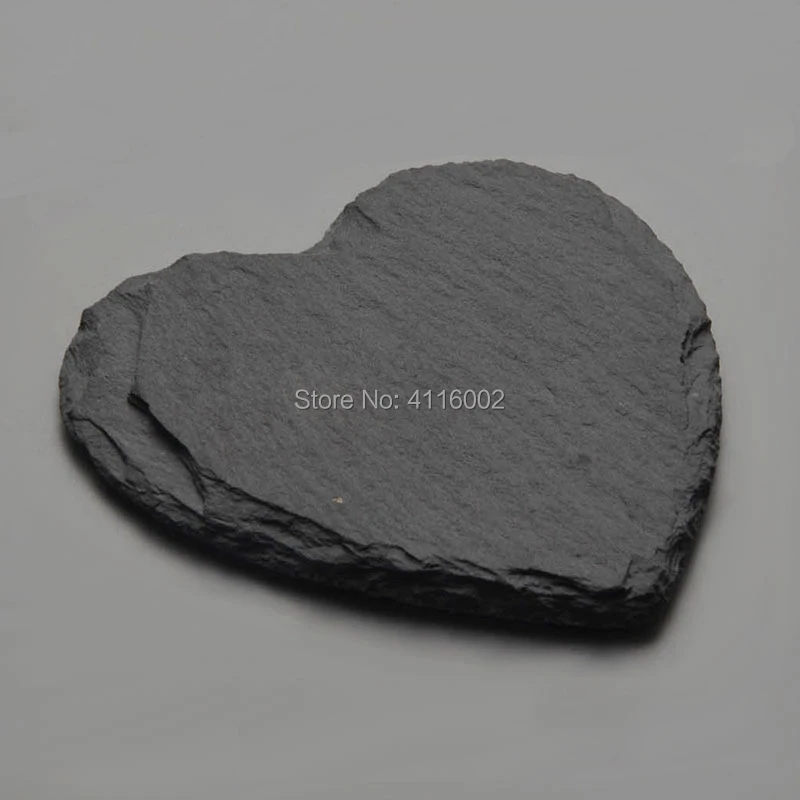 

30pcs Natural Black Slate Coasters Kitchen Accessories Mug Stand Mat Cup Decorating Tools Artistic Pattern Japanese Design Coffe
