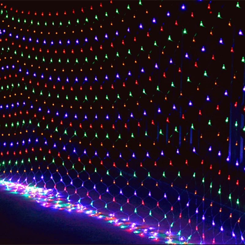 

DHL Free Shipping 8M*10M Large Net Lights 2600 LEDS Net Mesh Decorative Fairy Lights Twinkle Lighting Christmas Wedding Party